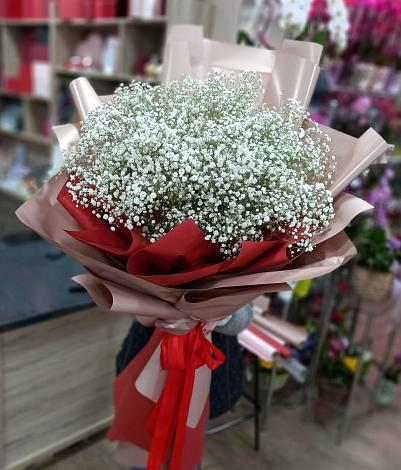 Букет цветов из: Гипсофила в Мошенское