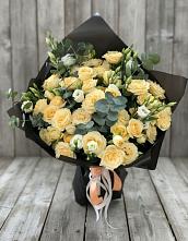 Букет цветов из:  Розы и Лизиантусы #REPLACE_PRED# Мошенское
