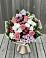 Букет цветов из: Альстромерии, Гвоздики, Розы и Хризантемы в Мошенское