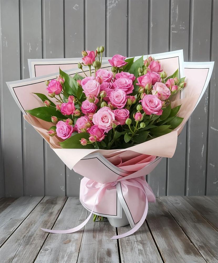 Букет Розовый кустик в Мошенское