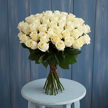 Букет 51 Белая роза Эдлесс Лав #REPLACE_PRED# Мошенское