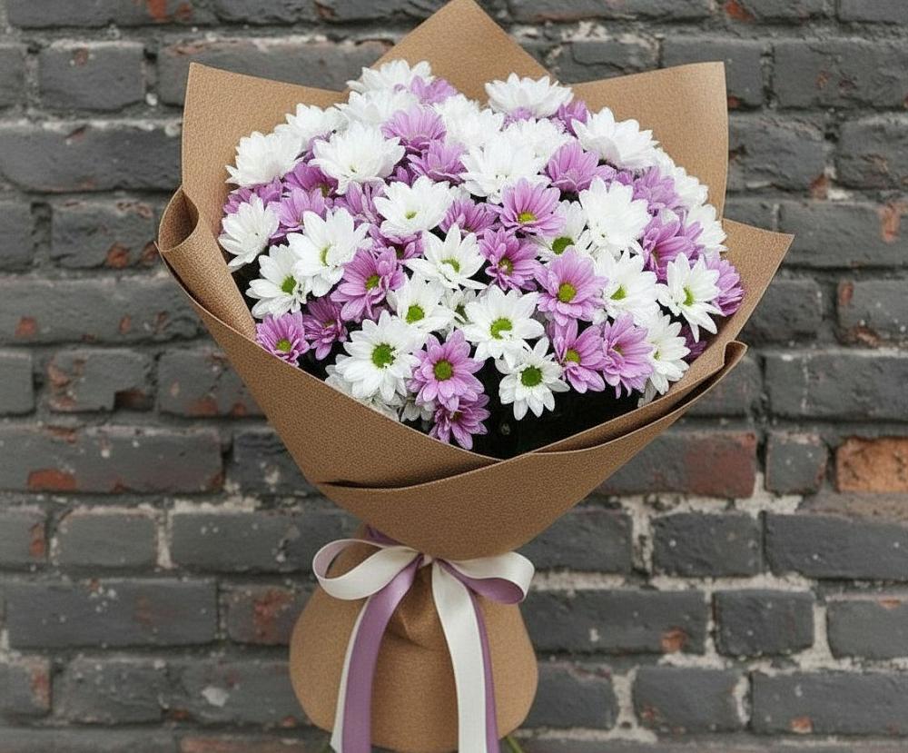 Букет цветов из: Хризантемы в Мошенское
