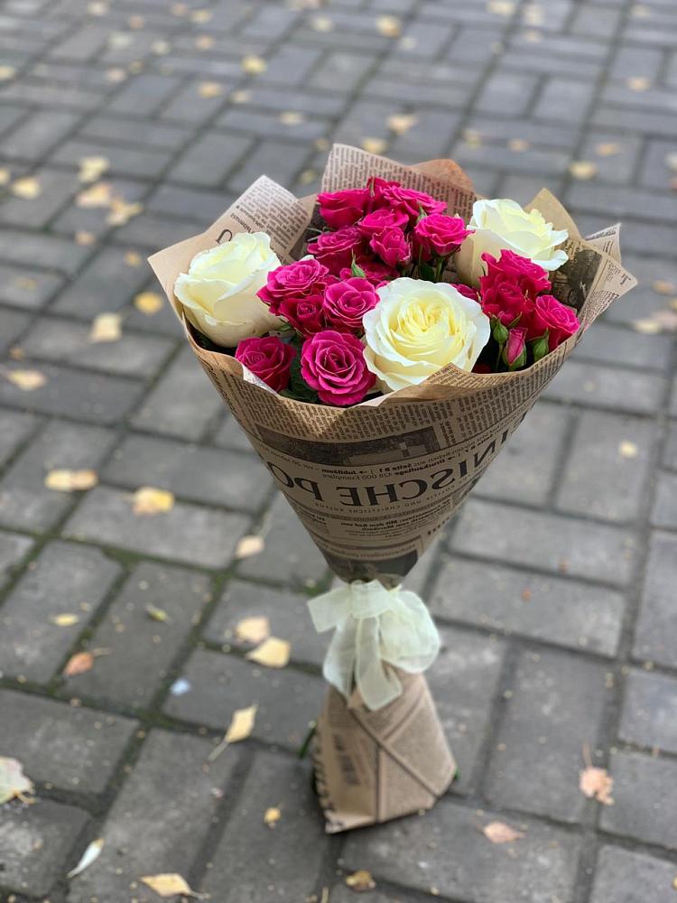 Букет цветов из: Розы в Мошенское