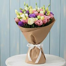 Букет цветов из:  Лизиантусы в Мошенское