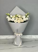 Букет цветов из:  Розы и Лизиантусы #REPLACE_PRED# Мошенское